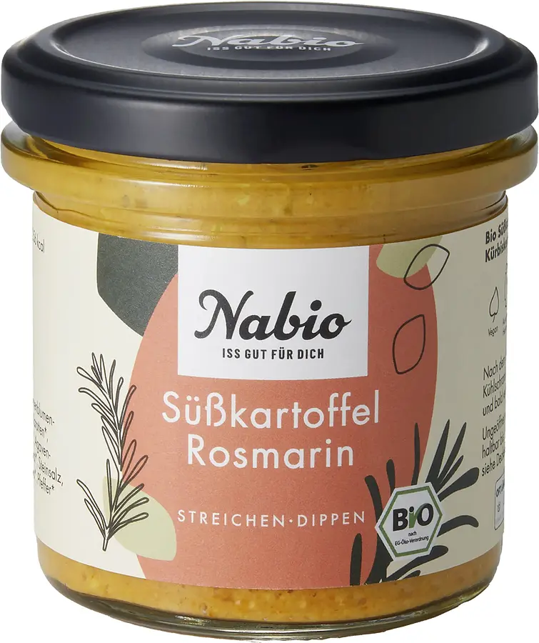 Aufstrich / Dipp Süsskartoffel Rosmarin Bio