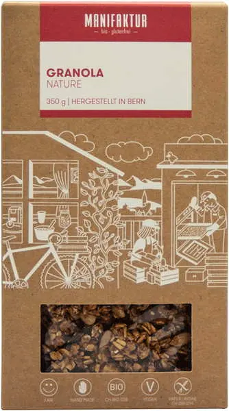 Muesli Granola Nature Gluten Free Organic