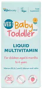 VEG 1 Vitaminsupplement Flüssig Baby & Kleinkinder, 150 ml