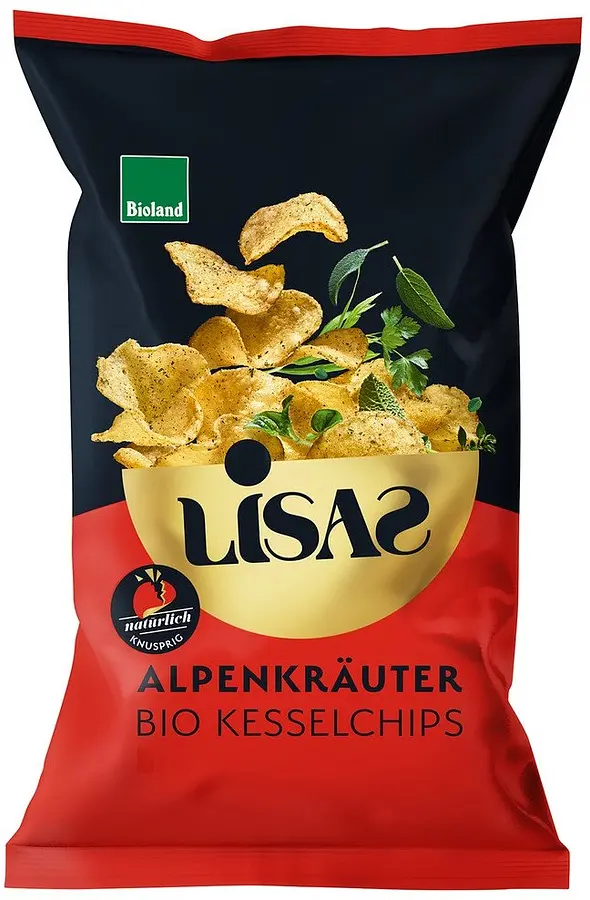 Kartoffel Chips Alpenkräuter Bio