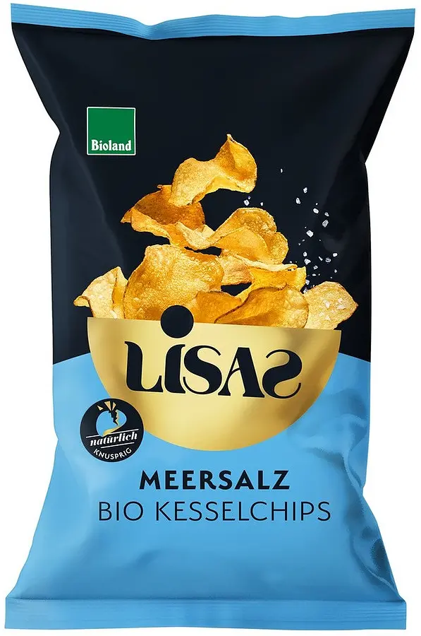 Kartoffel Chips Meersalz Bio