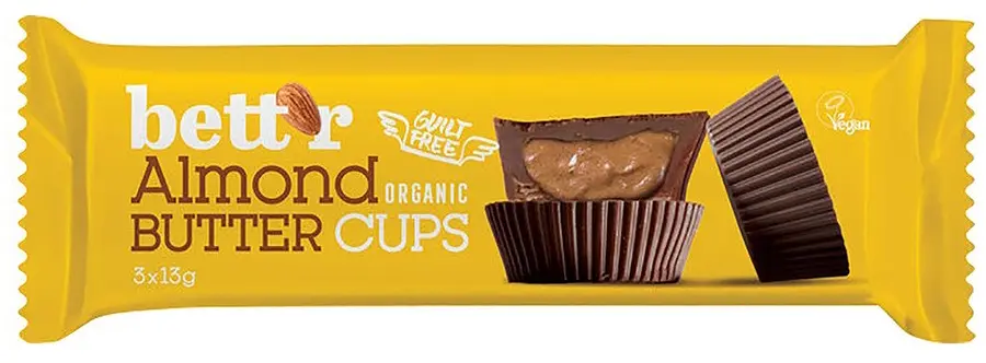 Bett'r Mandelmus Cups Bio