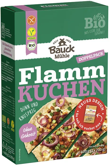 Préparation pour Mélange pour tartes flambées sans gluten bio