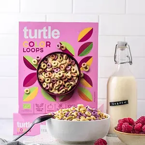 Muesli Loops multi-céréales colorées sans gluten Bio, 300 g