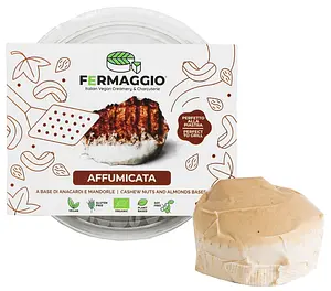 AFFUMICATA Vegane Alternative zu Weichkäse geräuchert Bio, 180 g