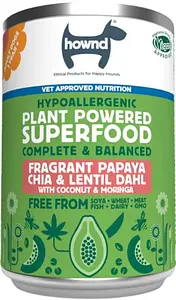 Wet Food HOWND Papaya & Lentils Dahl, 400 g