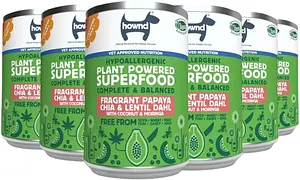 Wet Food HOWND Papaya & Lentils Dahl, 400 g