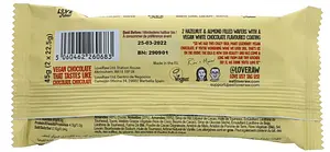 Barre LoveRaw Wafer Bar Cre&m Chocolat blanc, 45 g