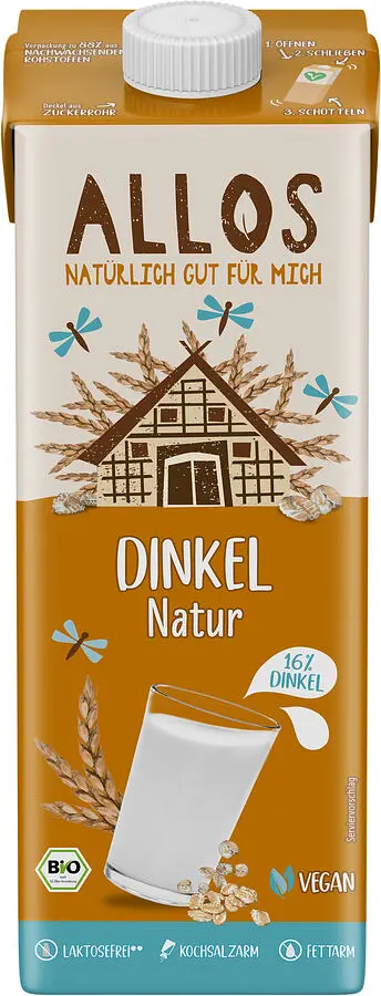 Dinkel Drink Natur Ohne Zuckerzusatz Bio