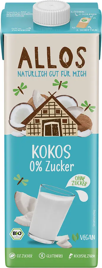 Kokos Drink 0% Zucker Bio