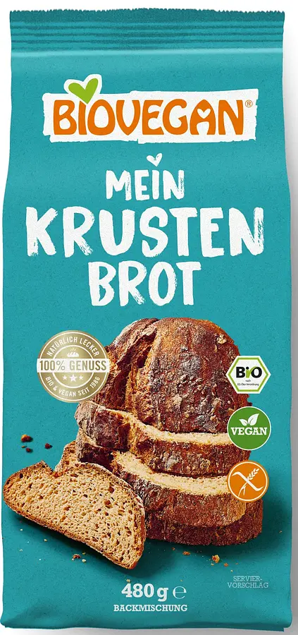Backmischung Mein Krustenbrot Glutenfrei Bio