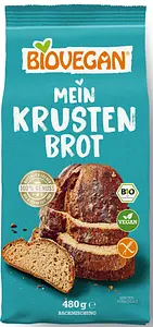 Backmischung Mein Krustenbrot Glutenfrei Bio, 480 g