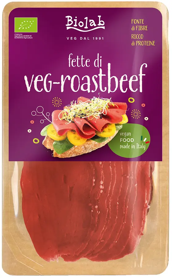 Veg Deli Slices – Roastbeef Organic