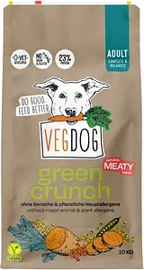 Dog Dry Food Vegan Green Crunch, 10 kg