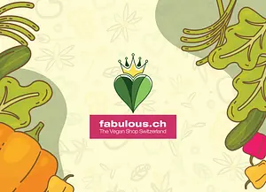 50.- Gift Voucher for fabulous! Vegan Shop Switzerland, 1 piece