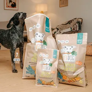 Dog Dry Food Vegan Green Crunch, 4 kg
