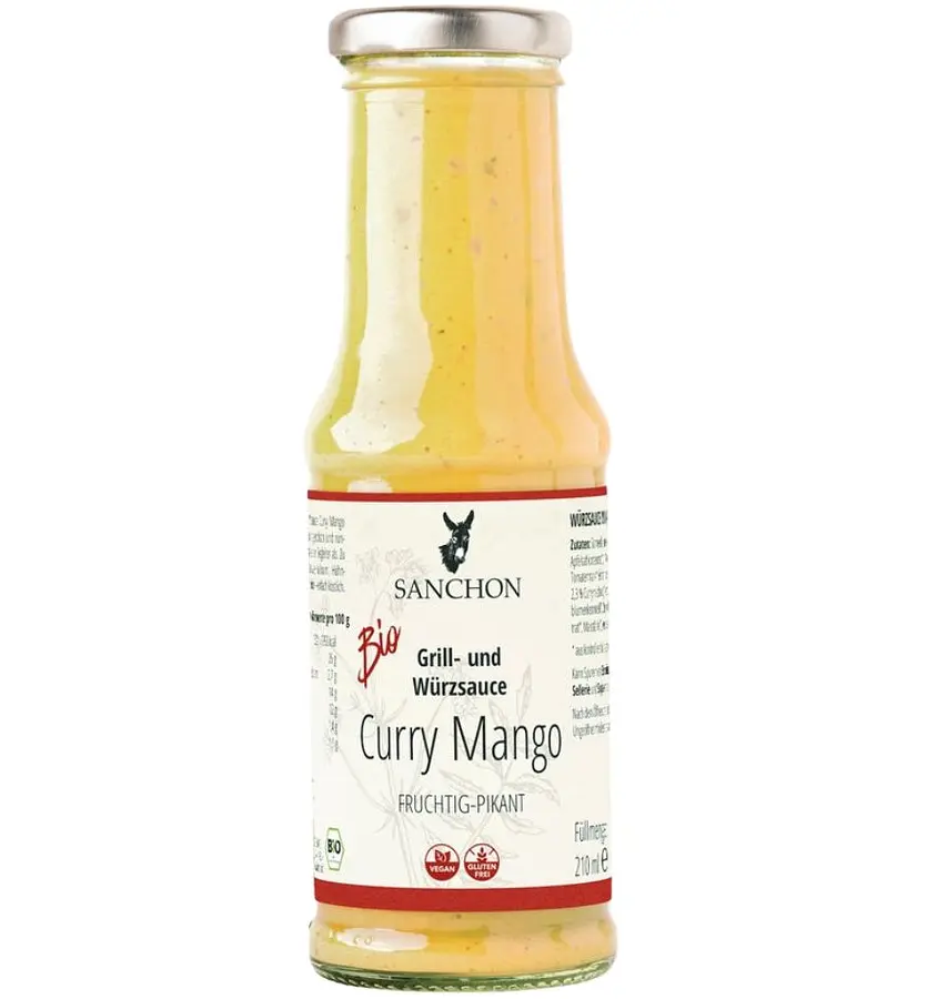 Grillsauce Curry Mango Organic