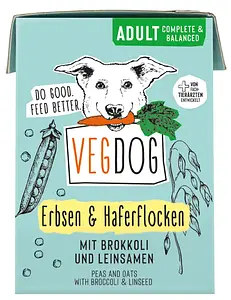 Wet Food Adult Peas & Oats, 200 g