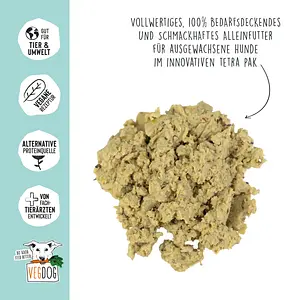 Wet Food Adult Peas & Oats, 200 g