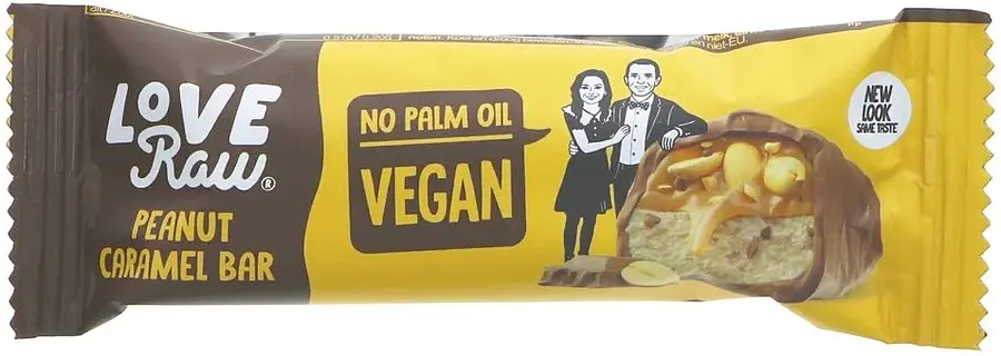 LoveRaw Peanut Caramel Bar