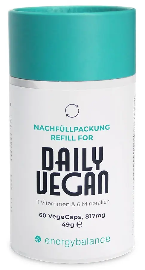 Daily Vegan Multivitamin Refill Kapseln