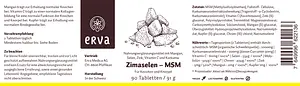 Zimaselen-MSM Tabletten, 90 Stück