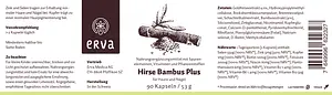 Hirse Bambus Plus Kapseln, 90 Stück