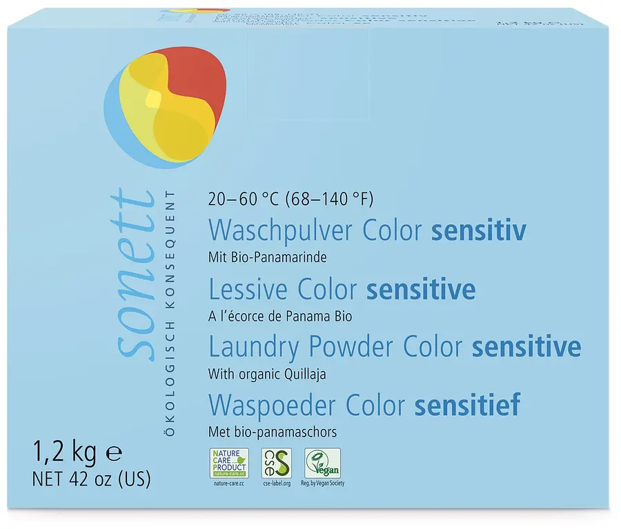 Poudre à Laver Color Sensitiv 60°