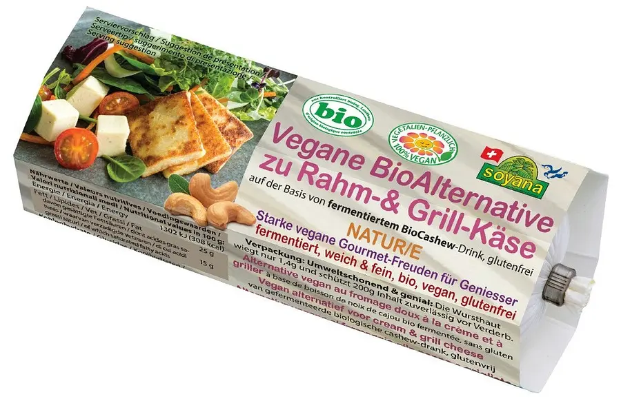 Vegan Alternative to Cream- and Grilled Cheese Nature Organic