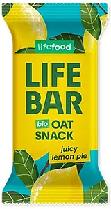 Lifebar Barre Énergétique Avoine Citron Bio, 40 g