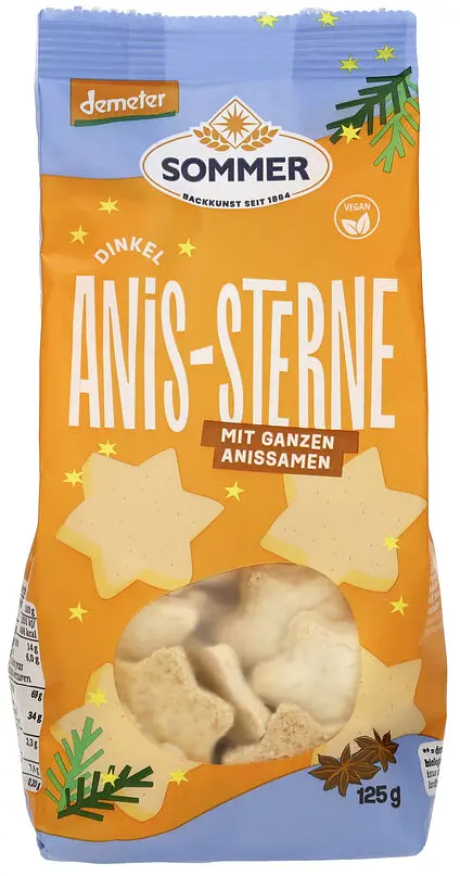 Dinkel Anis-Sterne Bio