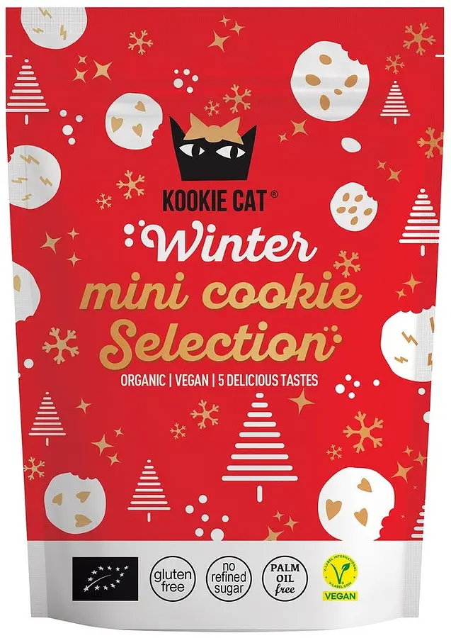 KOOKIE CAT Winter Mini Cookie Selection