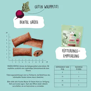 VEGDOG Dentals, 120 g