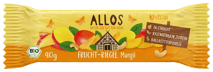Frucht-Riegel Mango Bio