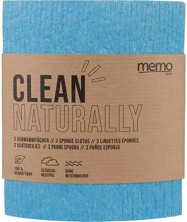 Sponge Cloths, 3 pcs