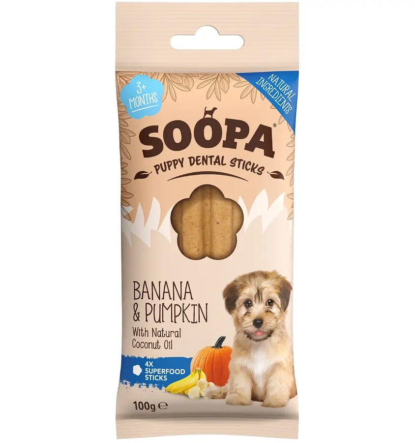 Dental Sticks Puppies Banana & Pumpkin