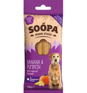 Dog Dental Sticks Banana, Pumpkin & Flaxseed, 100 g
