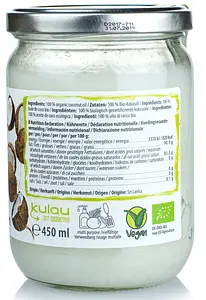 Oil Virgin Coconut Organic, 450 ml