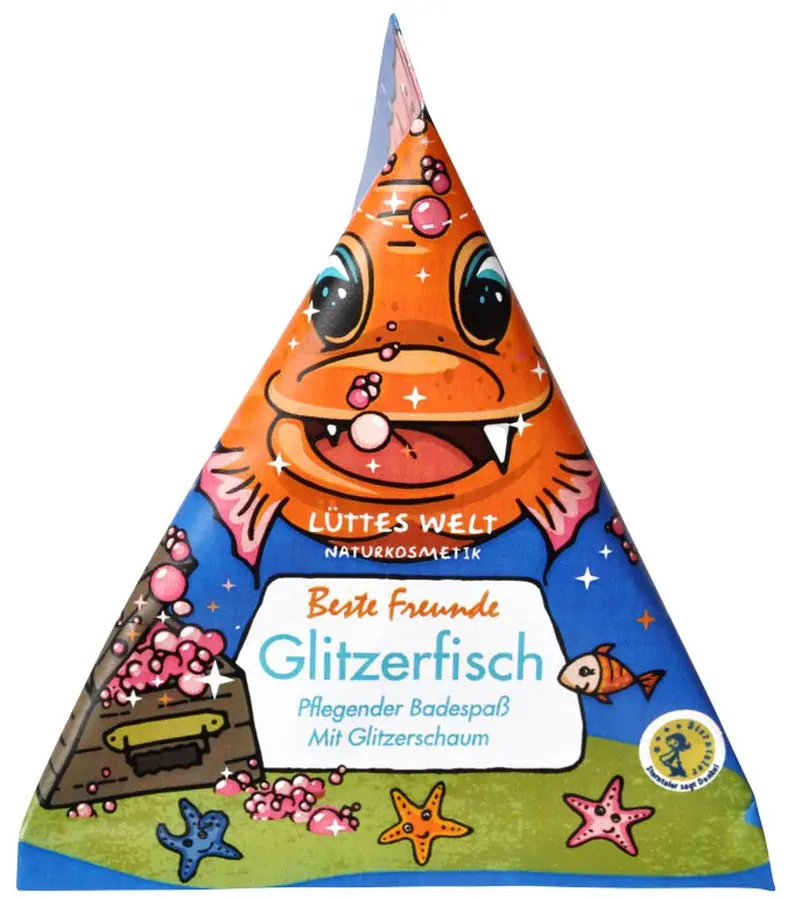 Bathing Volcano "Glitter Fish" Lüttes Welt