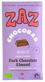 CHOCOBAR Dark Chocolate Almond Bio