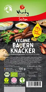 Vegane Bauern-Knacker Bio, 150 g