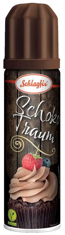 Schlagfix Chocolate Cream Spray Can