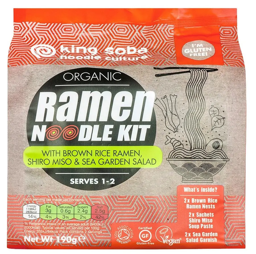 Ramen Nudeln Kit Brauner Reis Bio