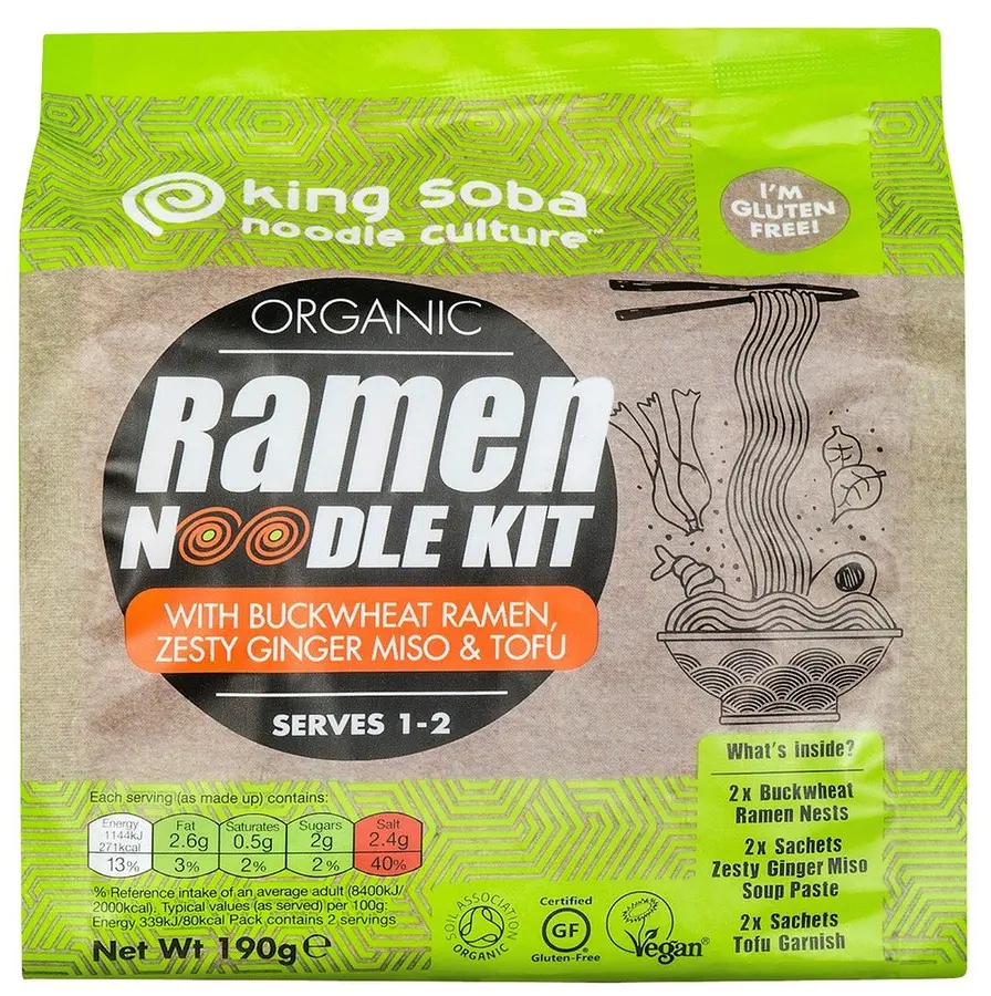 Ramen Nudeln Kit Buchweizen Bio