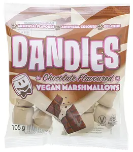 Vegan Marshmallows Dandies Chocolate, 105 g
