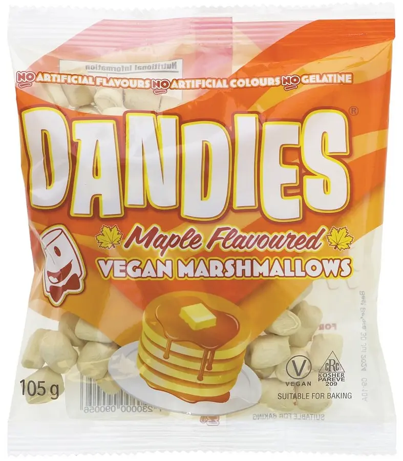 Vegan Mini Marshmallows Dandies Maple Syrup