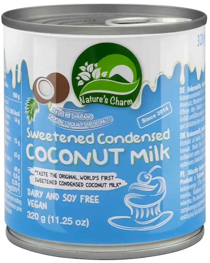 Lait de coco condensé sucré