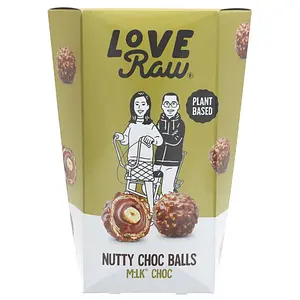 Boules de chocolat aux noix LoveRaw, 126 g