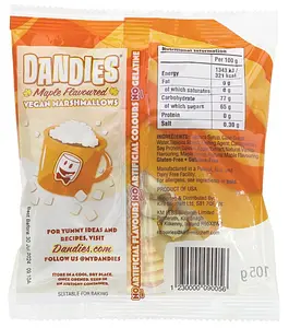 Vegan Mini Marshmallows Dandies Ahornsirup, 105 g