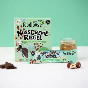 Barre crème de noix noisette cacao Bio, 28 g